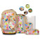 ergobag Pack Schulrucksack Set 6-tlg. MRP Flower PowBär 2025