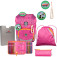 DerDieDas Schulranzen Set 5-tlg. ErgoFlex Tiny ECO Pink Planet