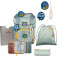 DerDieDas Schulranzen Set 5-tlg. ErgoFlex Tiny ECO Grey Planet