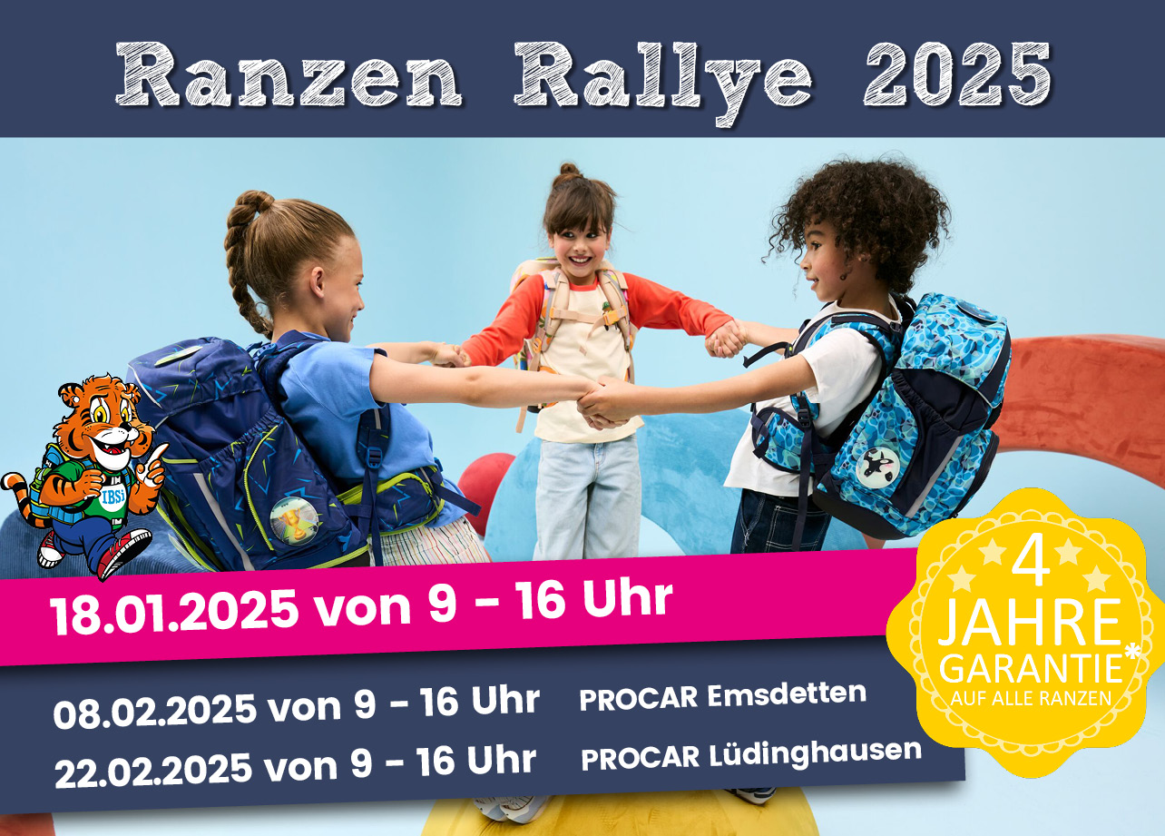 Ranzen Rallye 2025 Webansicht