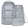 satch Pack Schulrucksack Set 3-tlg. Washed Blue 2025