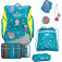 Scout Alpha Schulranzen-Set 4 tlg. DIN Little Flowers