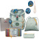 DerDieDas Schulranzen Set 5-tlg. ErgoFlex ECO Grey Planet